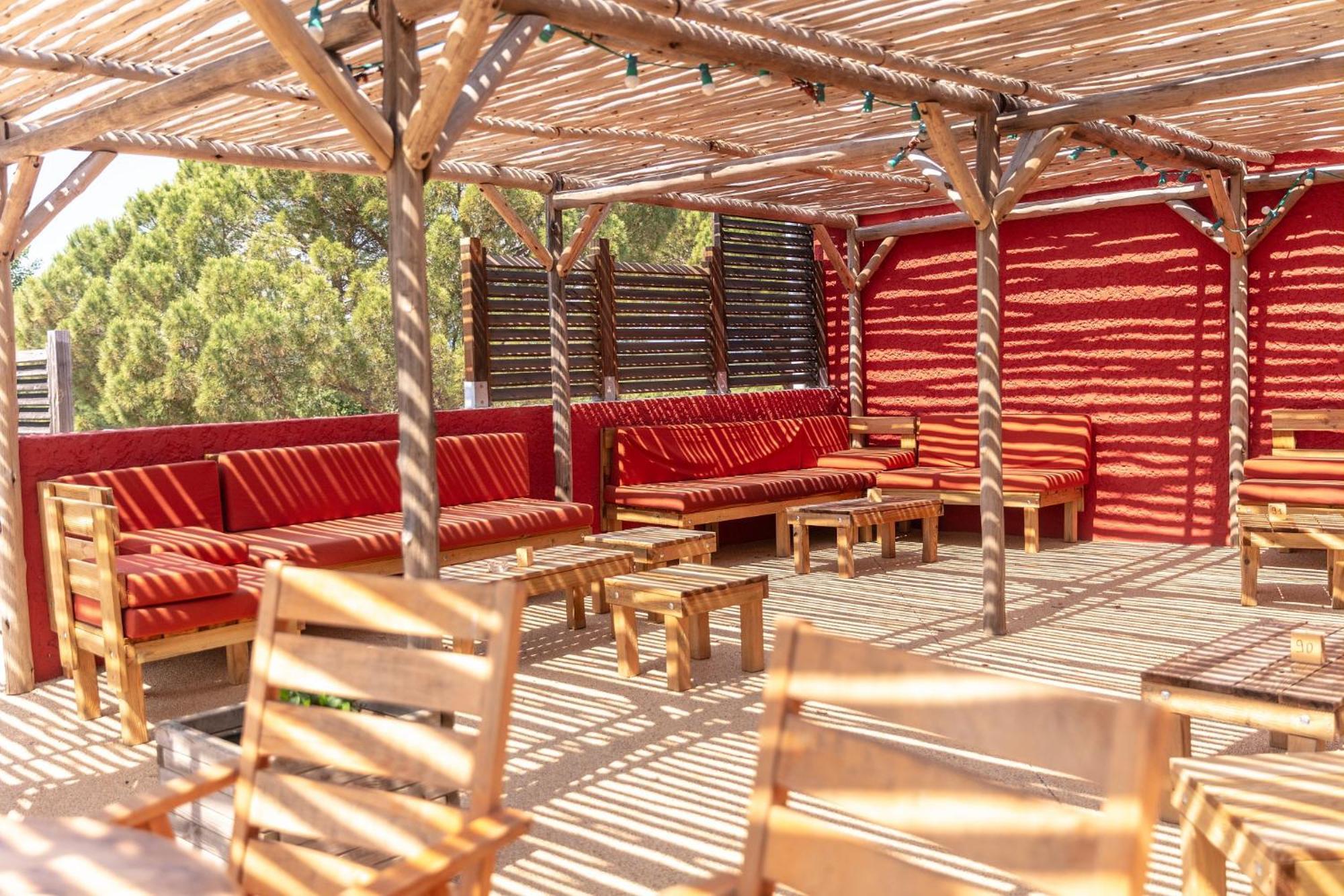 Camping Domaine De Chaussy Lagorce (Ardeche) Exterior foto