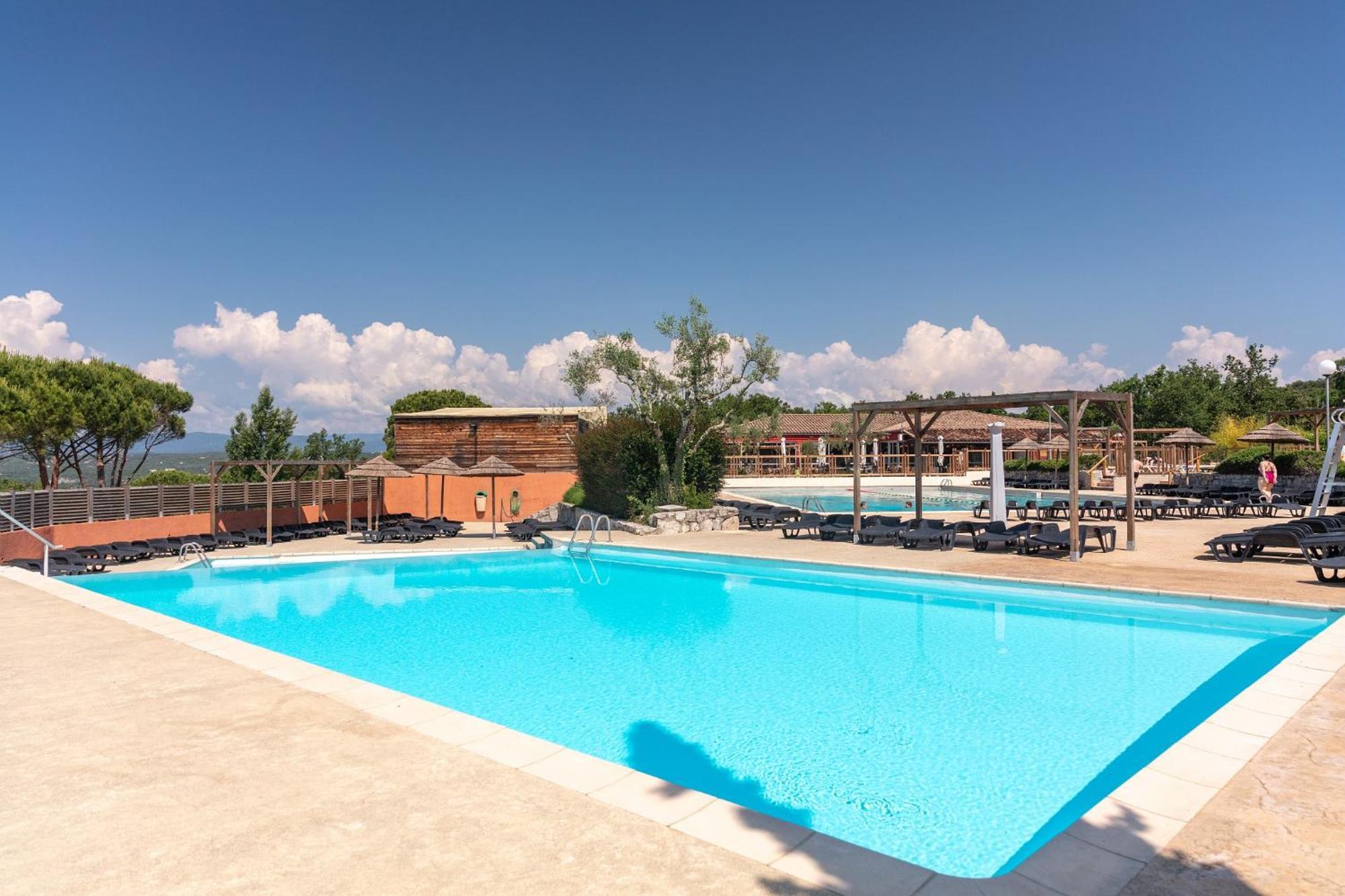 Camping Domaine De Chaussy Lagorce (Ardeche) Exterior foto