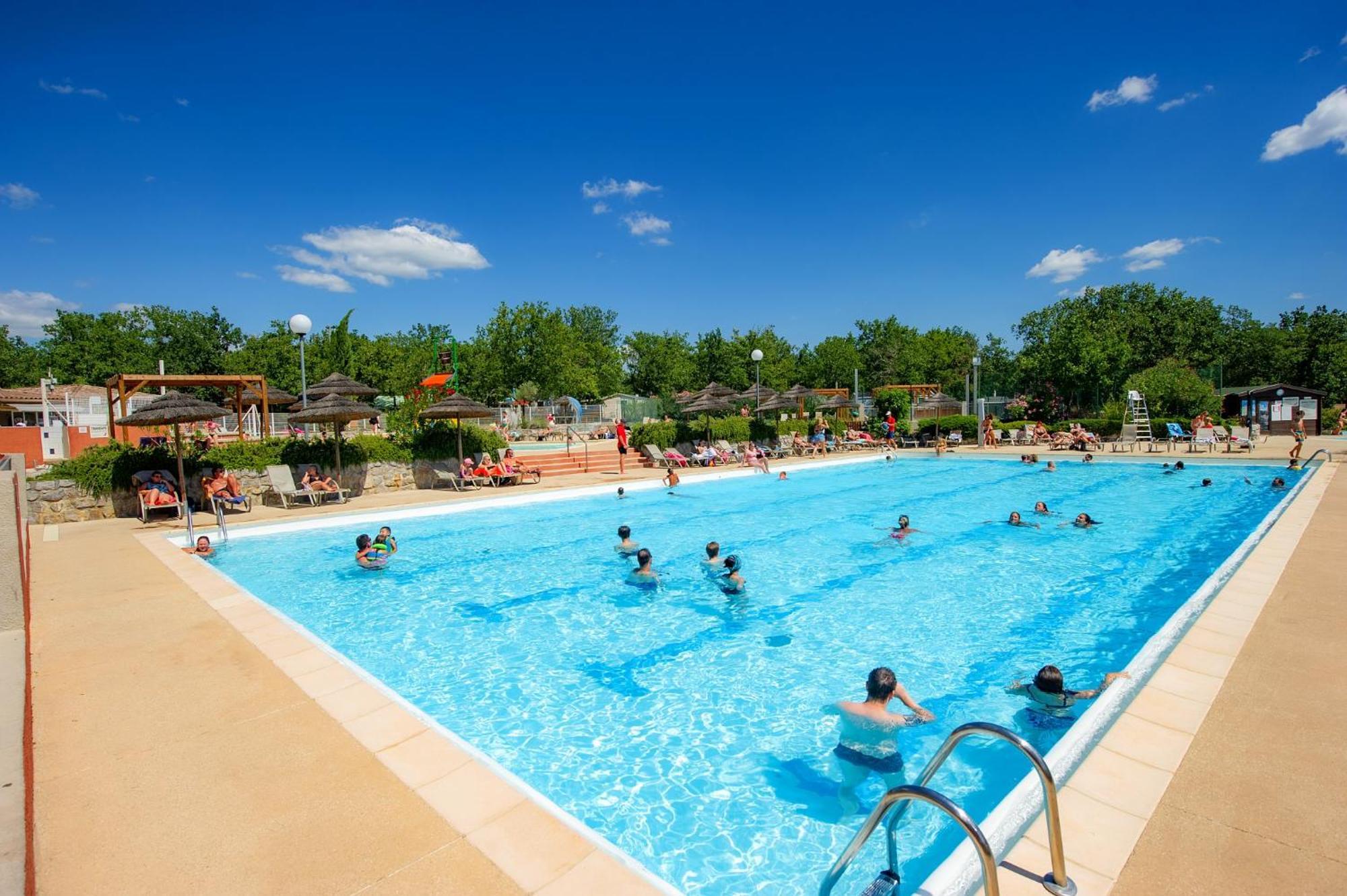 Camping Domaine De Chaussy Lagorce (Ardeche) Exterior foto