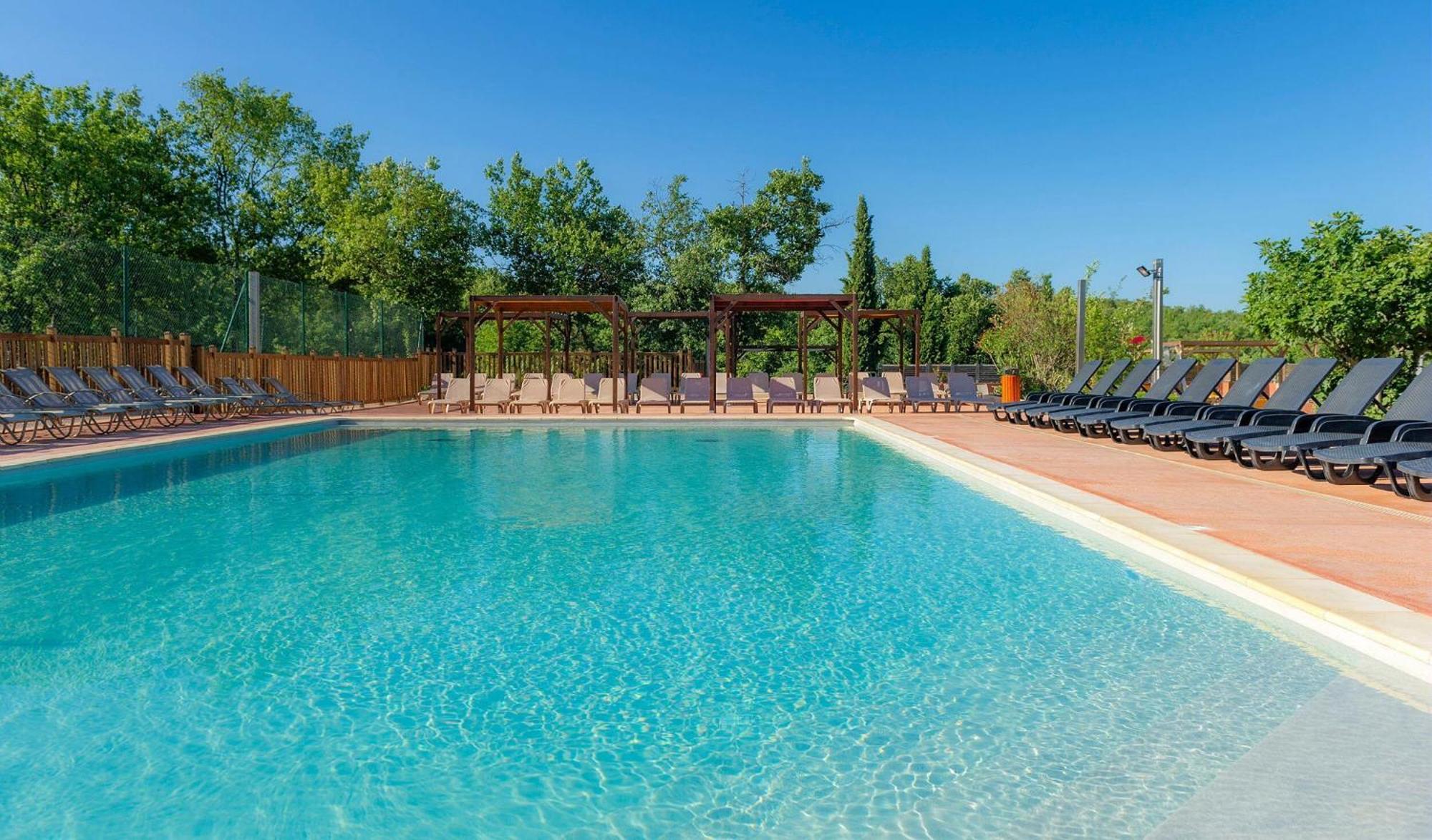 Camping Domaine De Chaussy Lagorce (Ardeche) Exterior foto