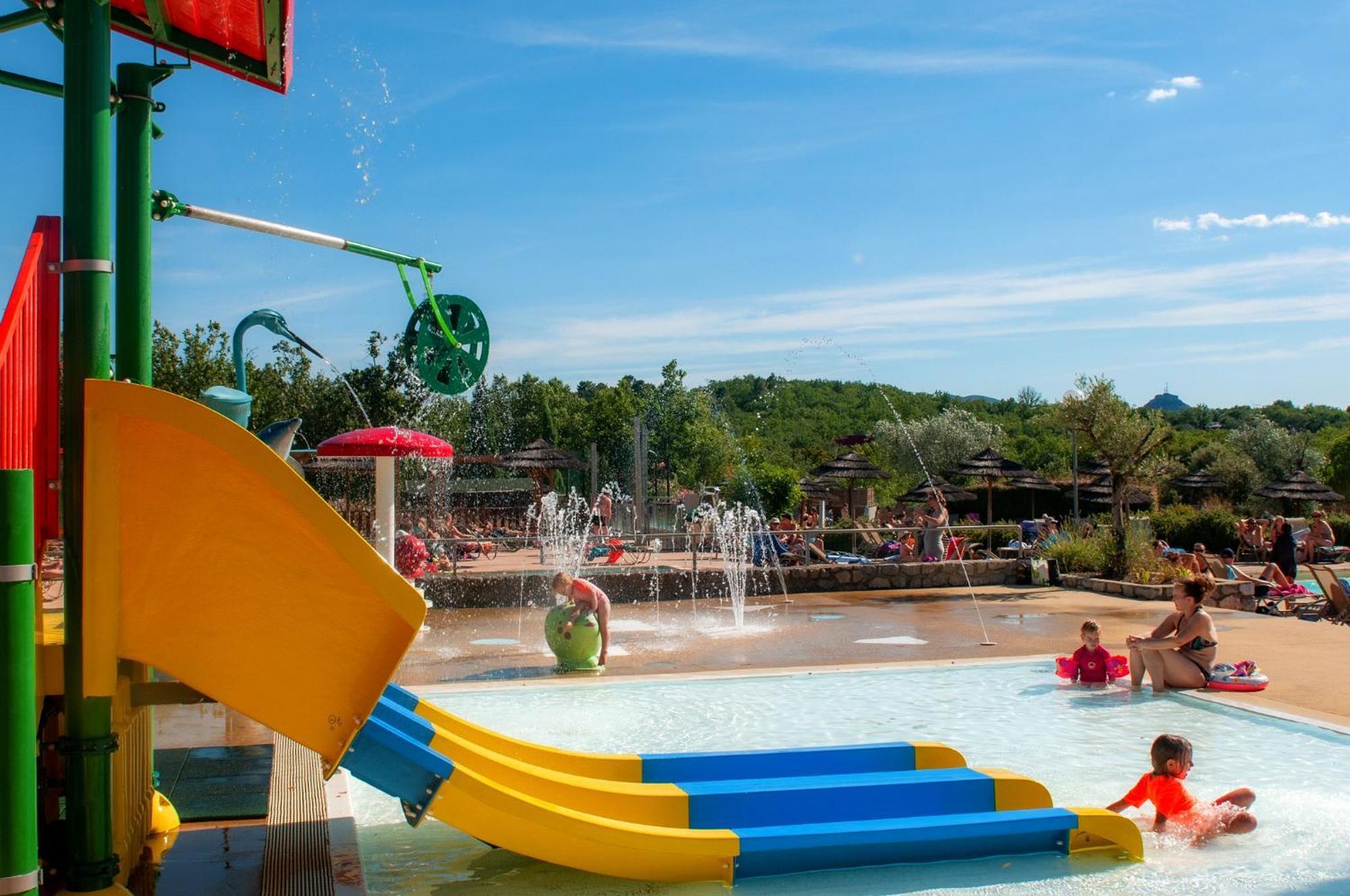 Camping Domaine De Chaussy Lagorce (Ardeche) Exterior foto