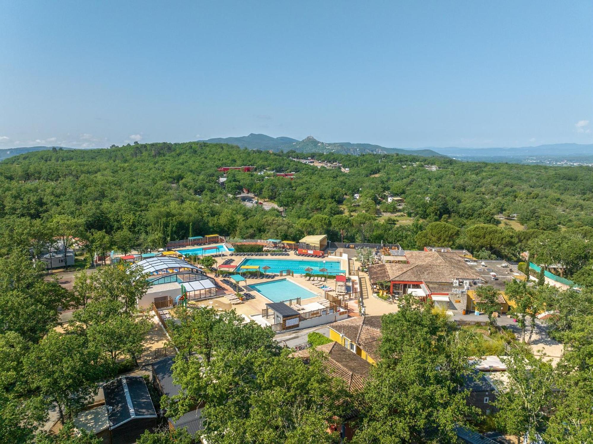 Camping Domaine De Chaussy Lagorce (Ardeche) Exterior foto