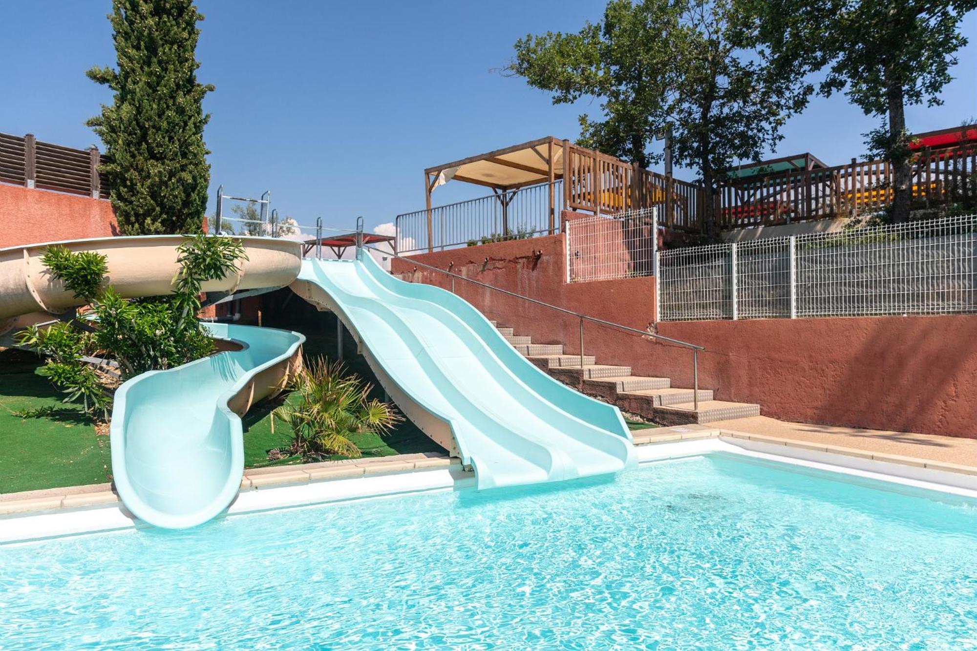 Camping Domaine De Chaussy Lagorce (Ardeche) Exterior foto
