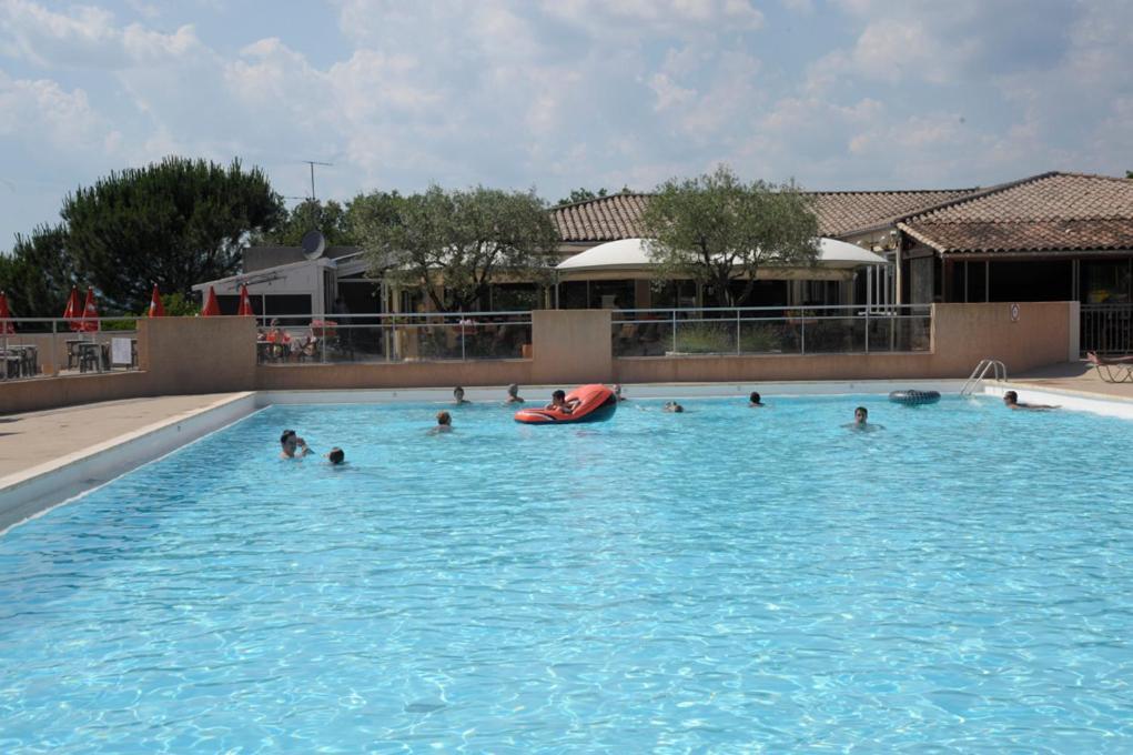 Camping Domaine De Chaussy Lagorce (Ardeche) Exterior foto