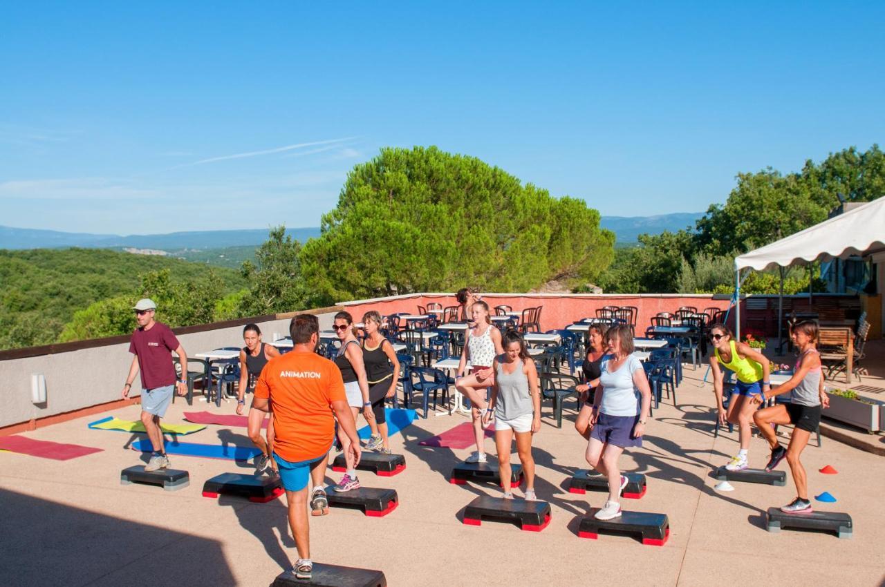 Camping Domaine De Chaussy Lagorce (Ardeche) Exterior foto